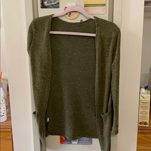 Green Cardigan